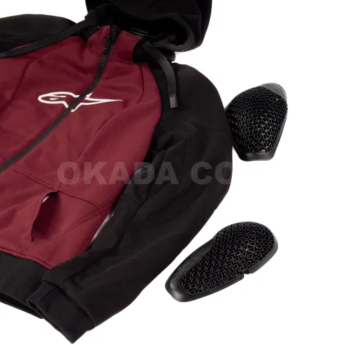 STELLA CHROME SPORT HOODIE alpinestars RIDE MOTO OKADA